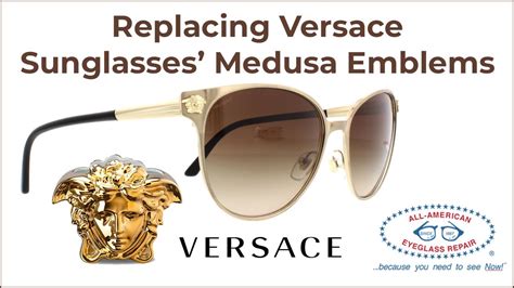 how to change lenses on versace sunglasses|Versace glasses replacement parts.